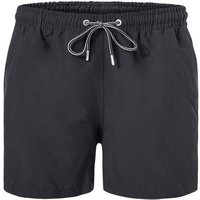 HOM Herren Badeshorts schwarz Mikrofaser unifarben von HOM