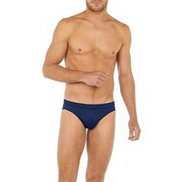 HOM Herren Badeslip blau Mikrofaser unifarben von HOM