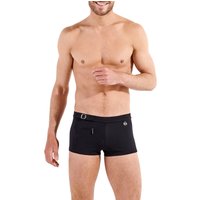 HOM Herren Badetrunk schwarz Mikrofaser Mit Prints von HOM