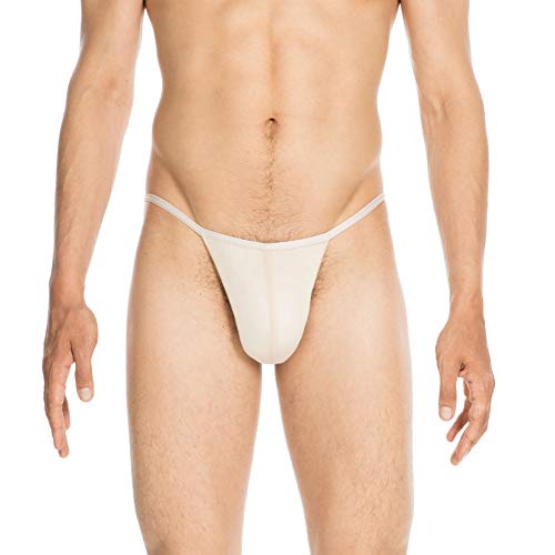 HOM - Herren - Basic G-String 'Plumes' - Skin - Grösse L von HOM