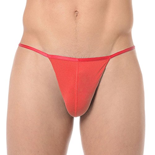 HOM, Herren, String Plume, Rot, S von HOM