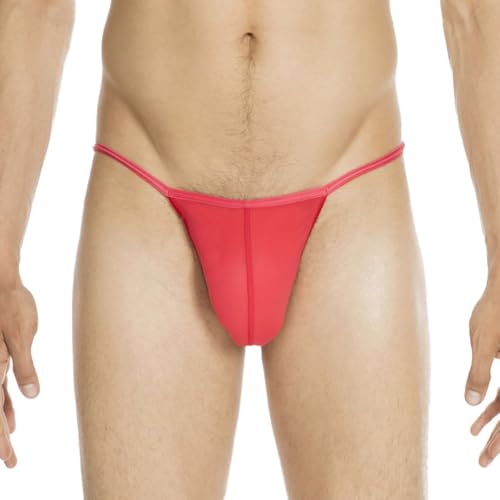 HOM, Herren, String Plume, Rot, XL von HOM