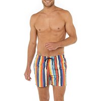 HOM Herren Beach Boxer mehrfarbig Mikrofaser gestreift von HOM