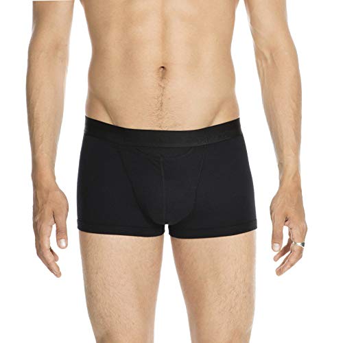 HOM - Herren - Boxer Briefs 'HO1' - Retroshorts - Black - Grösse XL von HOM