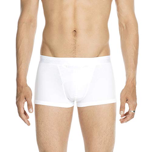 HOM - Herren - Boxer Briefs 'HO1' - Retroshorts - White - Grösse M von HOM