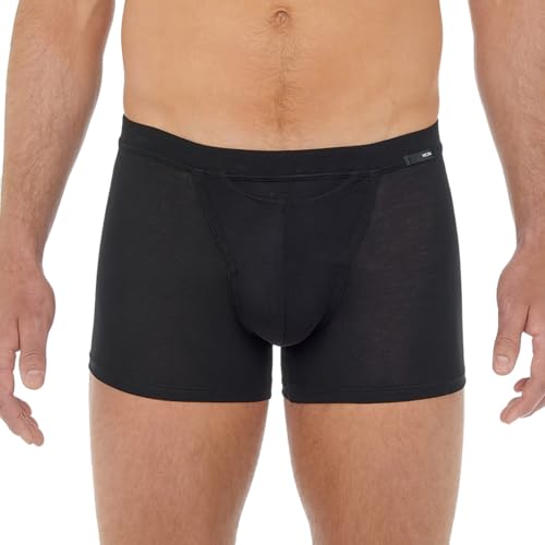 HOM Herren Boxer Confort HO1 Tencel Soft Boxershorts, Noir, XXL von HOM