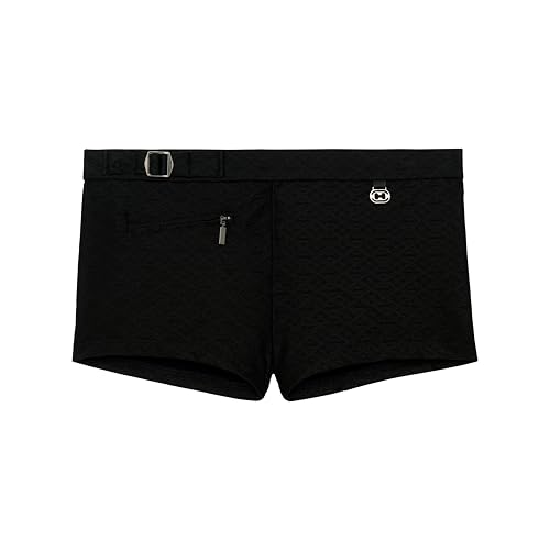 HOM Herren Boxer De Bain Ian Badehosen, Schwarz, S HOM Herren Boxer De Bain Ian Badehosen, Schwarz, S von HOM