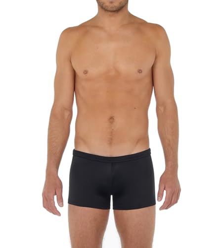 HOM Herren Boxer de bain SEA Life Badehose, Noir, XXL von HOM