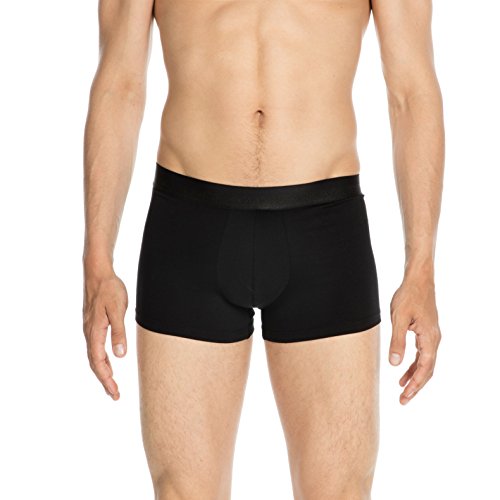 HOM, Herren, Boxershorts Classic, Schwarz, L von HOM