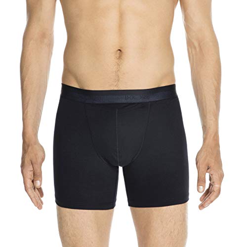 HOM, Herren, Boxershort Lang HO1, Marineblau, S von HOM