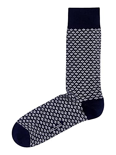 HOM Herren Ramatuelle Socks - navy print - ONESIZE von HOM