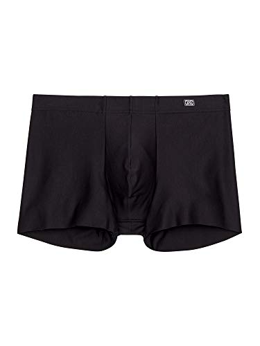 Hom Herren Natural Clean Cut Comfort Boxer Briefs Unterwäsche, Black, S von HOM