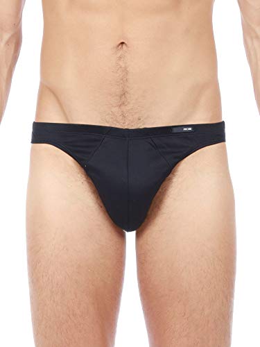 HOM - Herren - Comfort Micro Briefs 'Premium Cotton' - hochwertiger Basic Slip - Navy - Grösse S von HOM