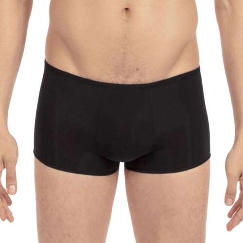 HOM, Herren, Kurze Boxershorts Plumes, Schwarz, M von HOM