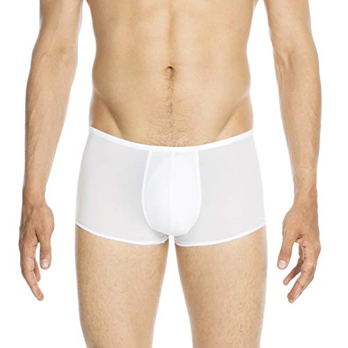 HOM Herren Kurze Boxershorts Plumes Unterw sche, Weiß, XL Kurz EU von HOM