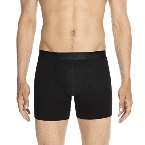 HOM Herren Lang Ho1 Boxershorts, Schwarz, XXL EU von HOM