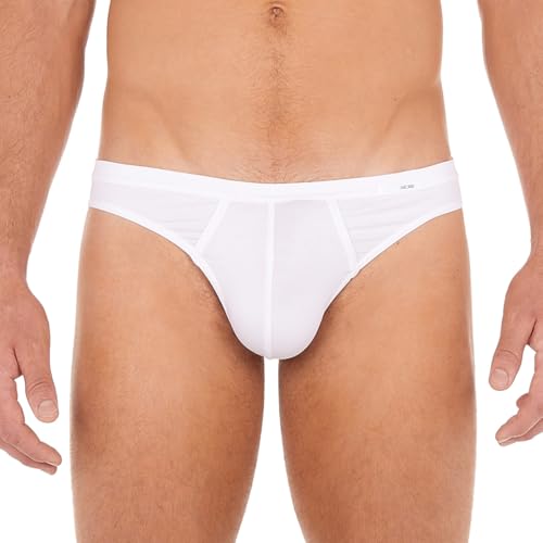 HOM Herren Micro Confort Tencel Soft Slip, Blanc, M von HOM