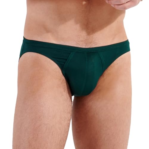 HOM Herren Micro Confort Tencel Soft Slip, Vert foncé, 2XL von HOM