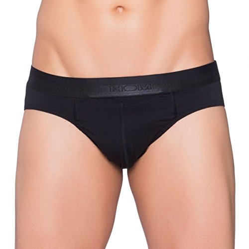 HOM - Herren - Mini Briefs 'HO1' - Slip - Black - Grösse 2XL von HOM