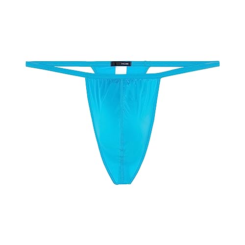 HOM Herren Plumes G-String, Turquoise, L von HOM