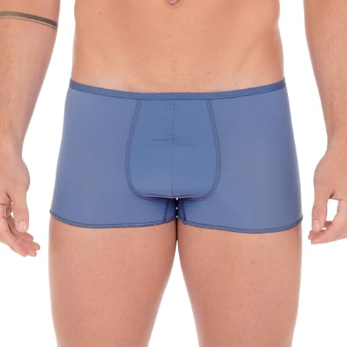 HOM Herren Plumes Trunk - Midblue - 2XL von HOM
