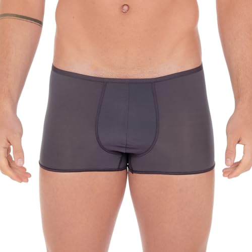 HOM Herren Trunk Federn Unterwäsche, anthrazit, L von HOM