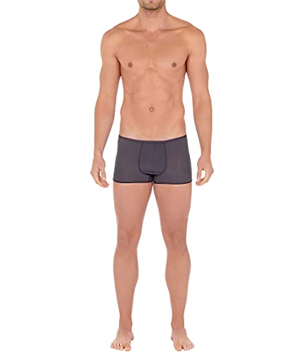 HOM Herren Trunk Federn Unterwäsche, anthrazit, L von HOM