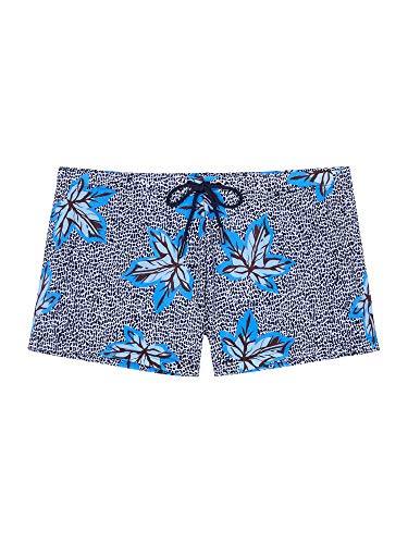 HOM Herren Sekou Swim Shorts Badehose, Navy Print, S von HOM