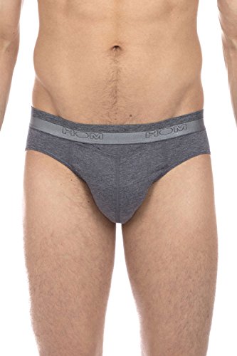 HOM - Herren - Mini Briefs 'HO1' - Slip - Grey - Grösse M von HOM