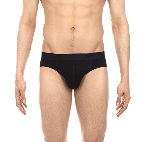 HOM - Herren - Mini Briefs 'HO1' - Slip - Black - Grösse L von HOM