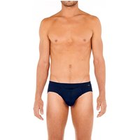 HOM Herren Slip blau Mikrofaser unifarben von HOM