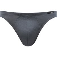 HOM Herren Slip grau Baumwolle unifarben von HOM