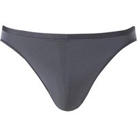 HOM Herren Slip Grau Mikrofaser unifarben von HOM