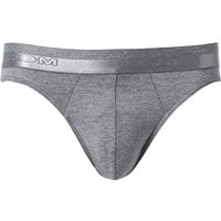 HOM Herren Slip Grau Viskose unifarben von HOM