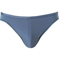 HOM Herren Slip Schwarz Mikrofaser unifarben von HOM