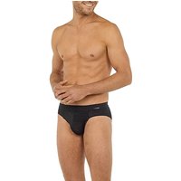 HOM Herren Slip Schwarz Mikrofaser unifarben von HOM