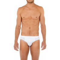HOM Herren Slip Weiß Mikrofaser unifarben von HOM