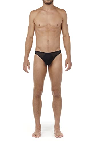 HOM Herren String Kim Thong Panties, Karierte Spitze, S von Hom