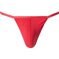 HOM Herren Stringtanga rot Mikrofaser unifarben von HOM