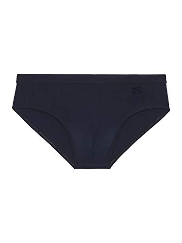 HOM Herren Sea Life Swim Mini Briefs Schwimm-Slips, Marine, 50 von HOM