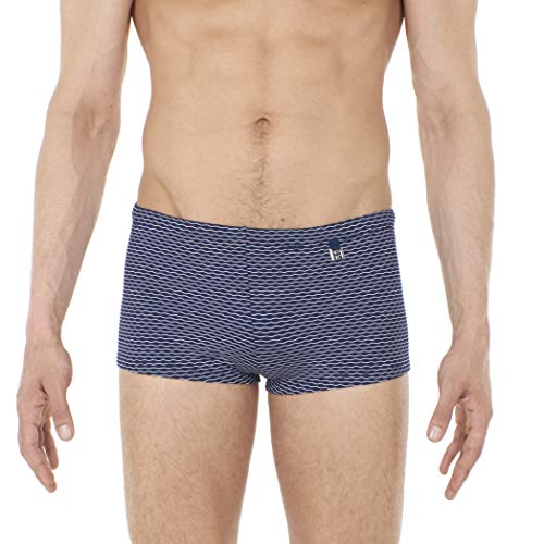 HOM - Herren - Swim Shorts 'Equinox' - Attraktive Badehose in Übergrößen 3XL bis 6XL - Navy - 4XL von HOM