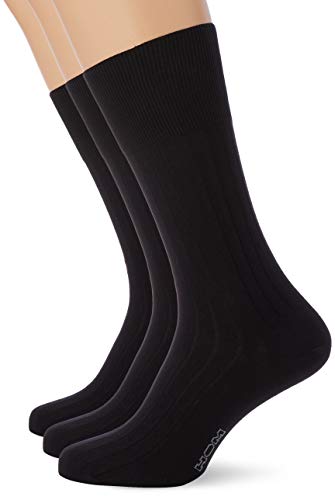 HOM Herren Triple Pack Coton One Size 3p Socken, Schwarz, Einheitsgröße EU von HOM
