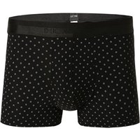 HOM Herren Trunk schwarz Baumwolle gemustert von HOM