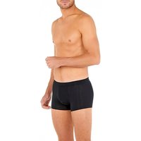 HOM Herren Trunk schwarz Baumwolle unifarben von HOM