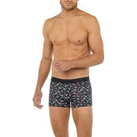 HOM Herren Trunk schwarz Mikrofaser Geprintet von HOM