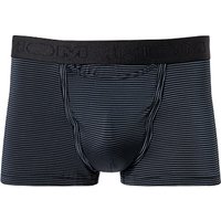 HOM Herren Trunk schwarz Mikrofaser gestreift von HOM