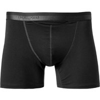 HOM Herren Trunk schwarz Viskose unifarben von HOM