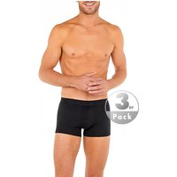 HOM Herren Trunks schwarz Baumwolle unifarben von HOM