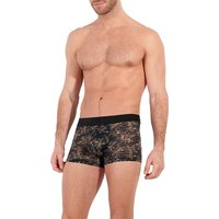 HOM Herren Trunk grün Mikrofaser gemustert von HOM