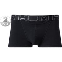 HOM Herren Trunks schwarz Baumwolle & Mix unifarben von HOM